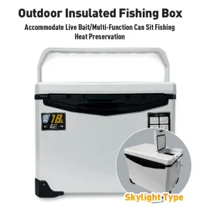 10L 18L 22L 32L 48L Fishing Cooler Box Tackle Box Outdoor With Portable Air Holes