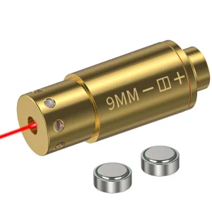 9MM Optics Cartridge Red Dot Laser