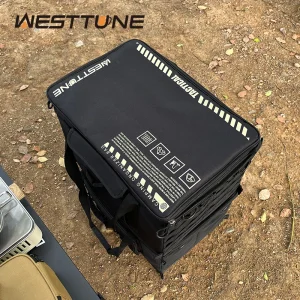 WESTTUNE 50L Camping Tactical Organizer Folding Large Capacity Zipper Organizer